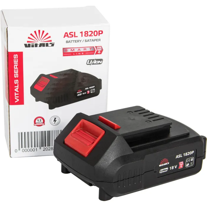 Батарея акумуляторна Vitals ASL 1820P SmartLine 2Ah 120287
