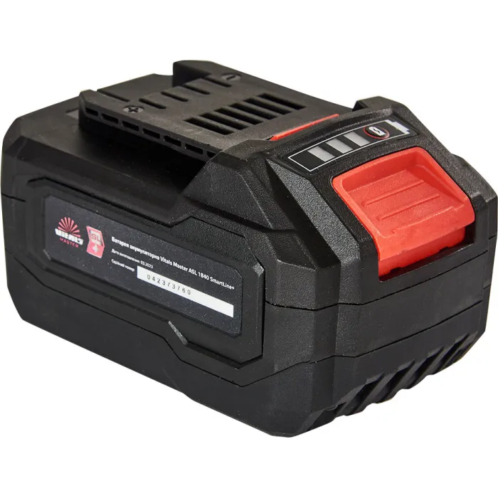 Акумулятор для електроінструменту VITALS ASL 1840 SmartLine+ 4Ah 184456