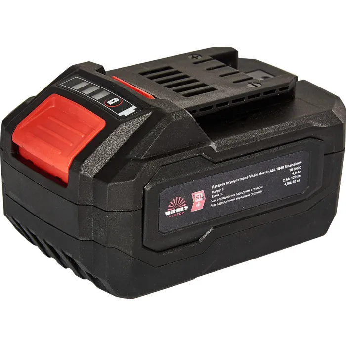 Акумулятор для електроінструменту VITALS ASL 1840 SmartLine+ 4Ah 184456