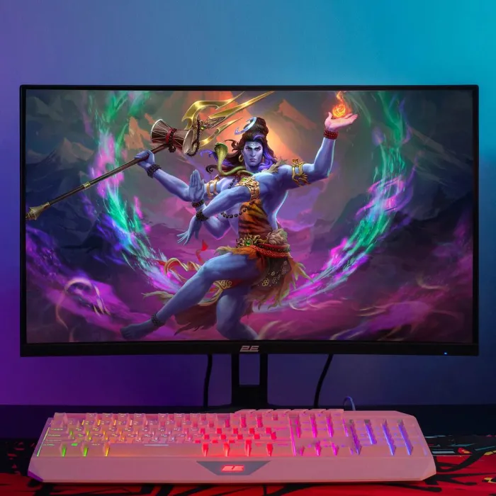 Монітор 2E GAMING 27" R2723BV HDMI, DP, VA, 165Hz, 6ms, CURVED, FreeSync 2E-R2723BV-01.UA