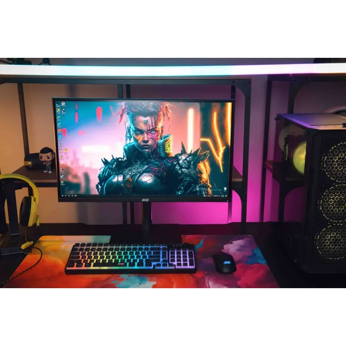 Монітор 2E 27" H2724B D-Sub, HDMI, DP, IPS, 2560x1440, 100Hz, FreeSync 2E-H2724B-01.UA