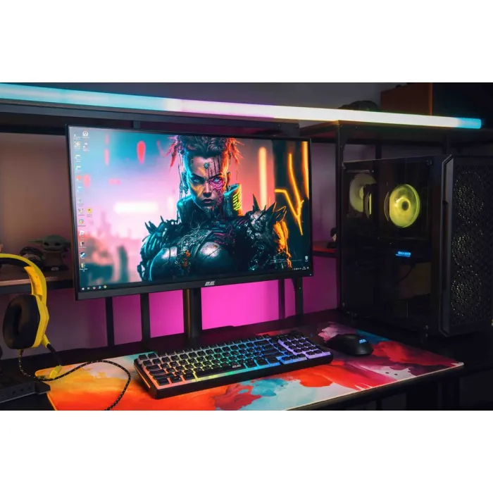 Монітор 2E 27" H2724B D-Sub, HDMI, DP, IPS, 2560x1440, 100Hz, FreeSync 2E-H2724B-01.UA