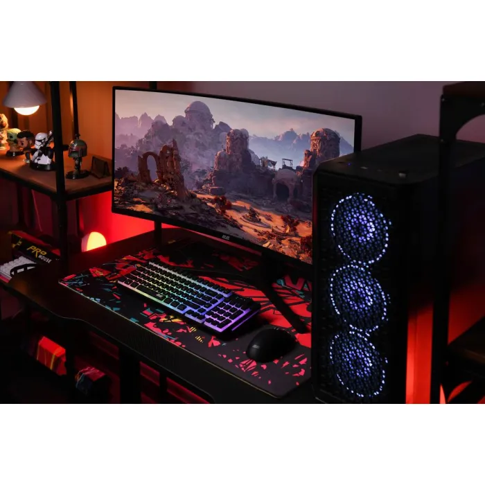 Монітор 2E GAMING 34" G3424B 2xHDMI, DP, VA, 3440x1440, 180Hz, 1ms, NTSC 85%, CURVED, FreeSync, HAS 2E-G3424B-01.UA