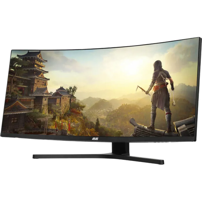 Монітор 2E GAMING 34" G3424B 2xHDMI, DP, VA, 3440x1440, 180Hz, 1ms, NTSC 85%, CURVED, FreeSync, HAS 2E-G3424B-01.UA