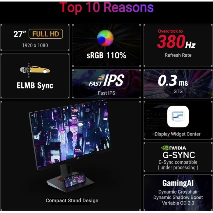 Монітор 27" ASUS ROG Strix XG279CNS (90LM0AW0-B01371)