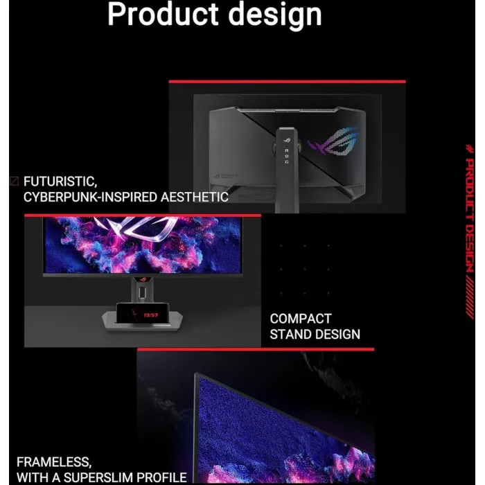 Монітор 26.5" ASUS ROG Strix OLED XG27ACDNG (90LM0AN0-B01970)
