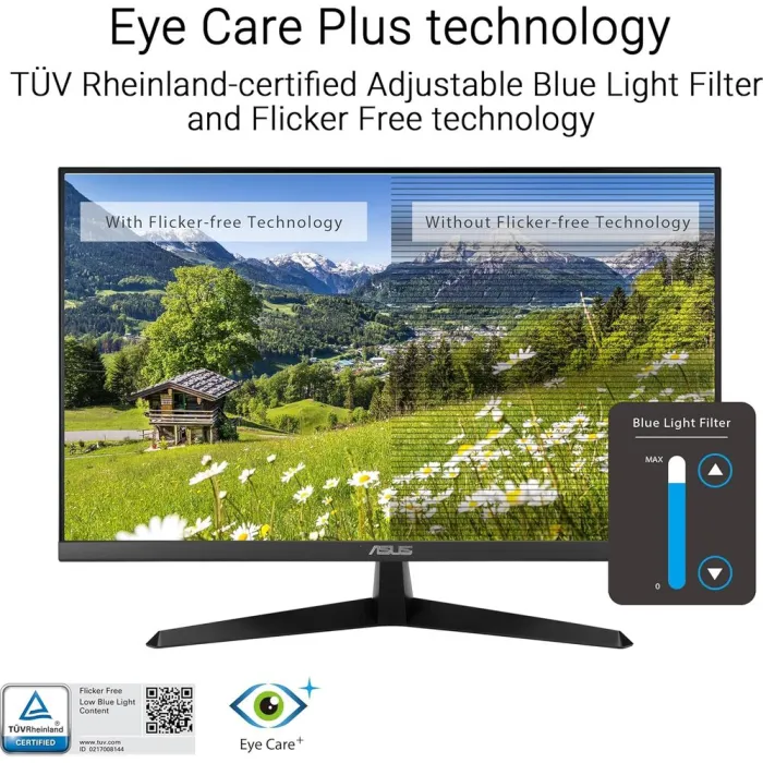 Монітор 27" Asus VY27UQ (90LM09U3-B01170)