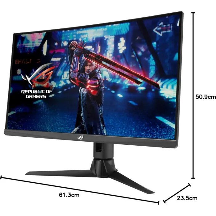 Монітор ASUS 27” ROG Strix XG27AQV (90LM08G0-B01A70) (SBLMRS022971)