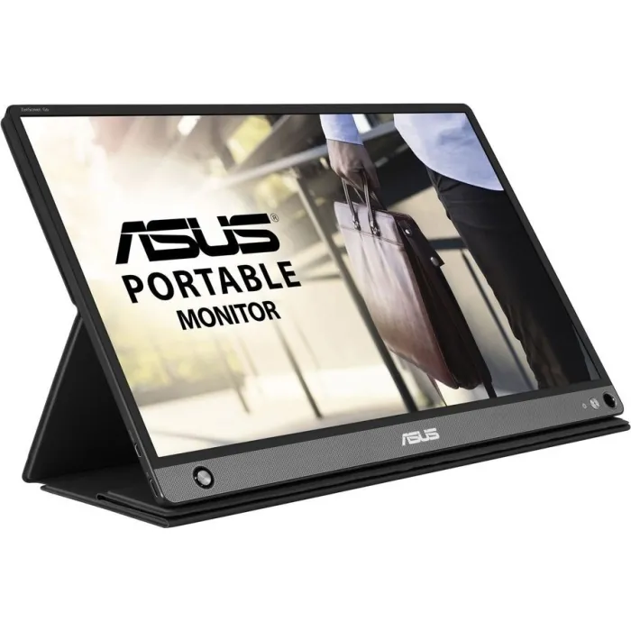 Монітор 15.6" Asus ZenScreen MB16AHP (90LM04T0-B01170) IPS / USB-C / micro-HDMI / Вбудований акумулятор на 4 години роботи
