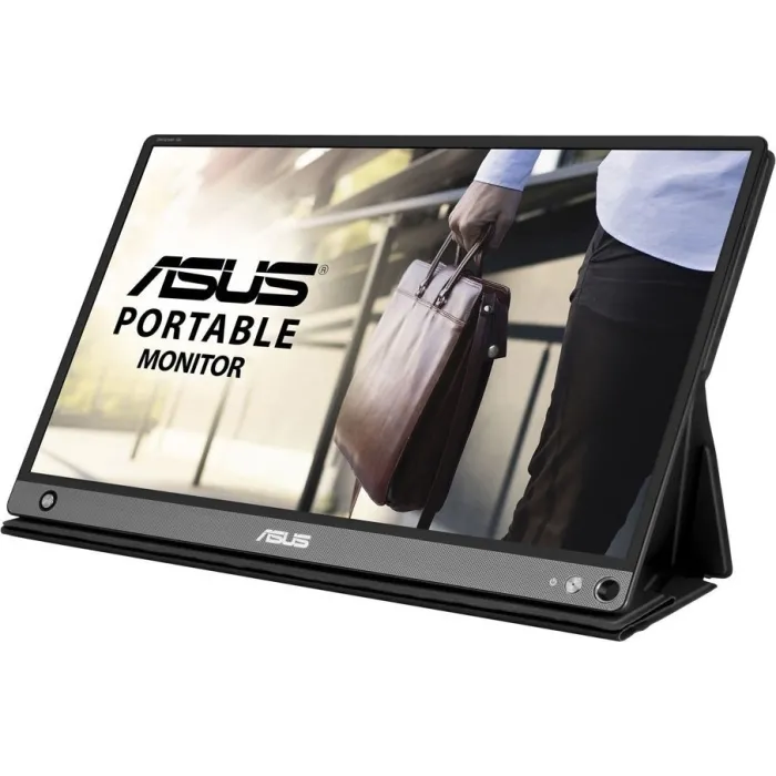 Монітор 15.6" Asus ZenScreen MB16AHP (90LM04T0-B01170) IPS / USB-C / micro-HDMI / Вбудований акумулятор на 4 години роботи