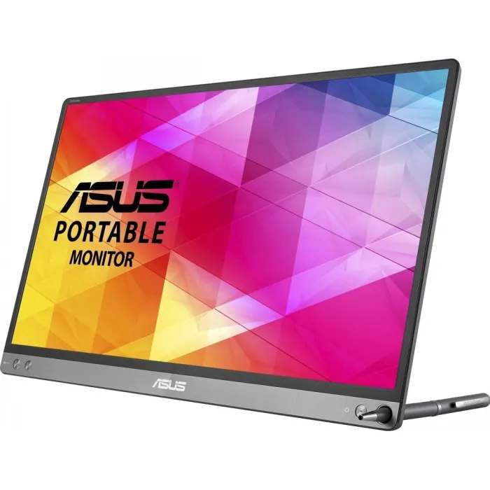 Монітор 15.6" Asus ZenScreen MB16AHP (90LM04T0-B01170) IPS / USB-C / micro-HDMI / Вбудований акумулятор на 4 години роботи