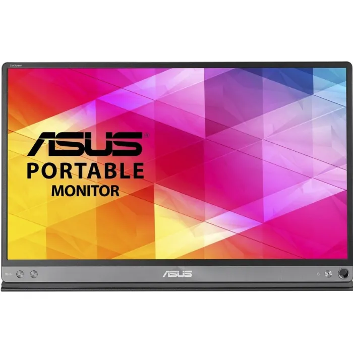 Монітор 15.6" Asus ZenScreen MB16AHP (90LM04T0-B01170) IPS / USB-C / micro-HDMI / Вбудований акумулятор на 4 години роботи