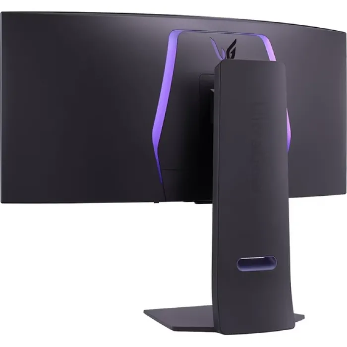 Монітор LG 34" 34GS95QE-B 2xHDMI, DP, USB, Audio, OLED, 3440x1440, 240Hz, 0.03ms, DCI-P3 98.5%, G-SYNC, FreeSync, AdaptiveSync, HAS, DisplayHDR True Black 400