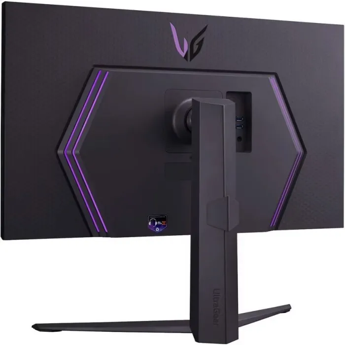 Монітор LG 31.5" 32GR93U-B 2xHDMI, DP, USB, Audio, IPS, 3840x2160, 144Hz, 1ms, DCI-P3 95%, G-SYNC, FreeSync, Pivot, HDR400