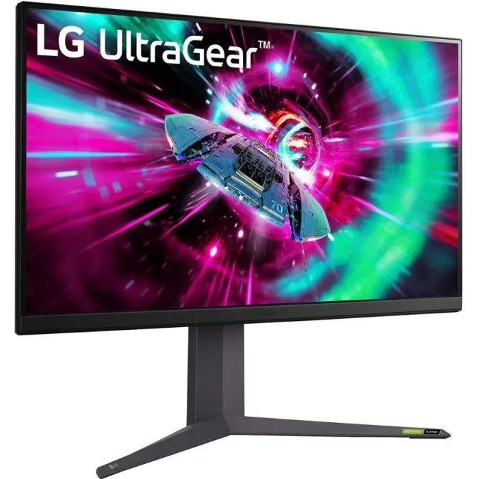 Монітор LG 31.5" 32GR93U-B 2xHDMI, DP, USB, Audio, IPS, 3840x2160, 144Hz, 1ms, DCI-P3 95%, G-SYNC, FreeSync, Pivot, HDR400
