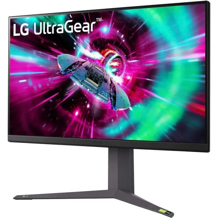 Монітор LG 31.5" 32GR93U-B 2xHDMI, DP, USB, Audio, IPS, 3840x2160, 144Hz, 1ms, DCI-P3 95%, G-SYNC, FreeSync, Pivot, HDR400