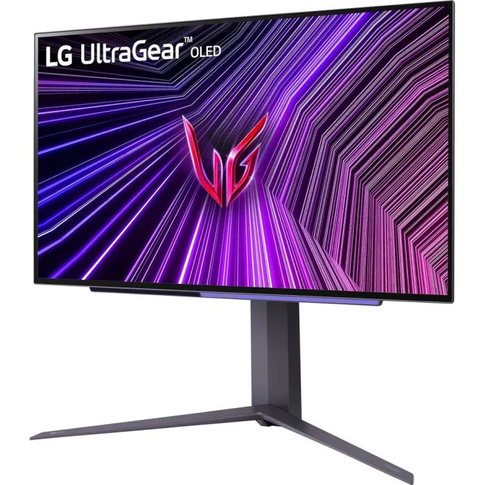 Монітор LG 27" 27GS95QE-B 2xHDMI, DP, USB, Audio, OLED, 2560x1440, 240Hz, 0.03ms, DCI-P3 98.5%, G-SYNC, FreeSync, AdaptiveSync, Pivot, DisplayHDR TRUE BLACK 400