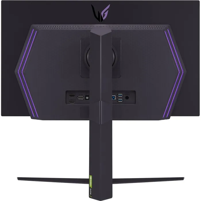 Монітор LG 27" 27GS95QE-B 2xHDMI, DP, USB, Audio, OLED, 2560x1440, 240Hz, 0.03ms, DCI-P3 98.5%, G-SYNC, FreeSync, AdaptiveSync, Pivot, DisplayHDR TRUE BLACK 400