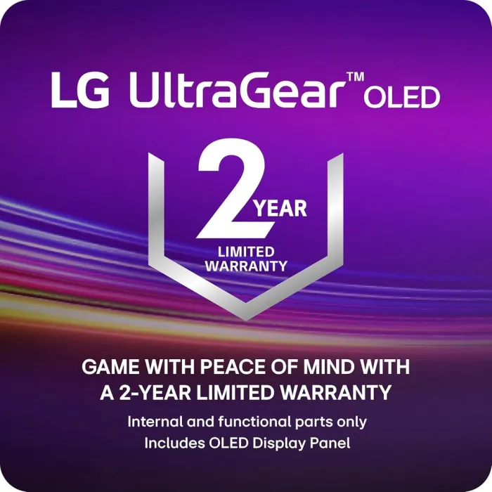Монітор LG 27" 27GS95QE-B 2xHDMI, DP, USB, Audio, OLED, 2560x1440, 240Hz, 0.03ms, DCI-P3 98.5%, G-SYNC, FreeSync, AdaptiveSync, Pivot, DisplayHDR TRUE BLACK 400