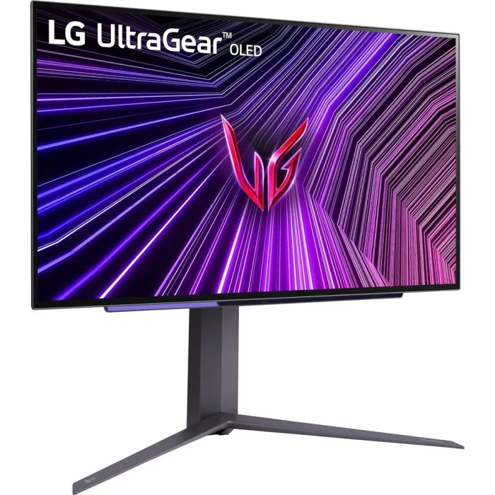 Монітор LG 27" 27GS95QE-B 2xHDMI, DP, USB, Audio, OLED, 2560x1440, 240Hz, 0.03ms, DCI-P3 98.5%, G-SYNC, FreeSync, AdaptiveSync, Pivot, DisplayHDR TRUE BLACK 400