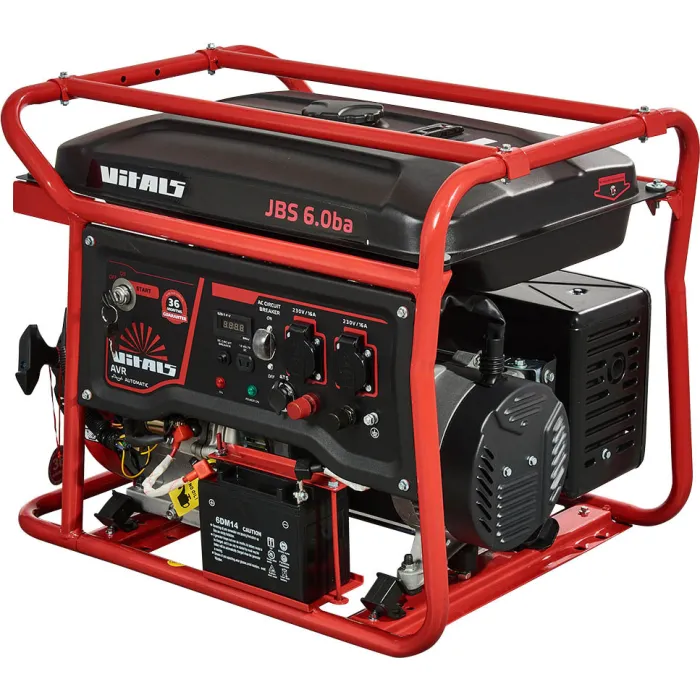 Генератор бензиновий Vitals JBS 6.0ba