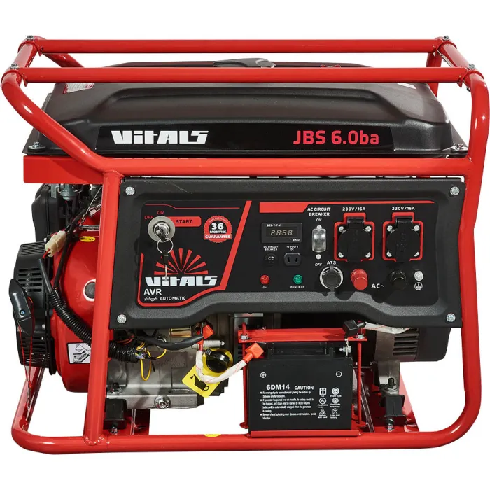 Генератор бензиновий Vitals JBS 6.0ba