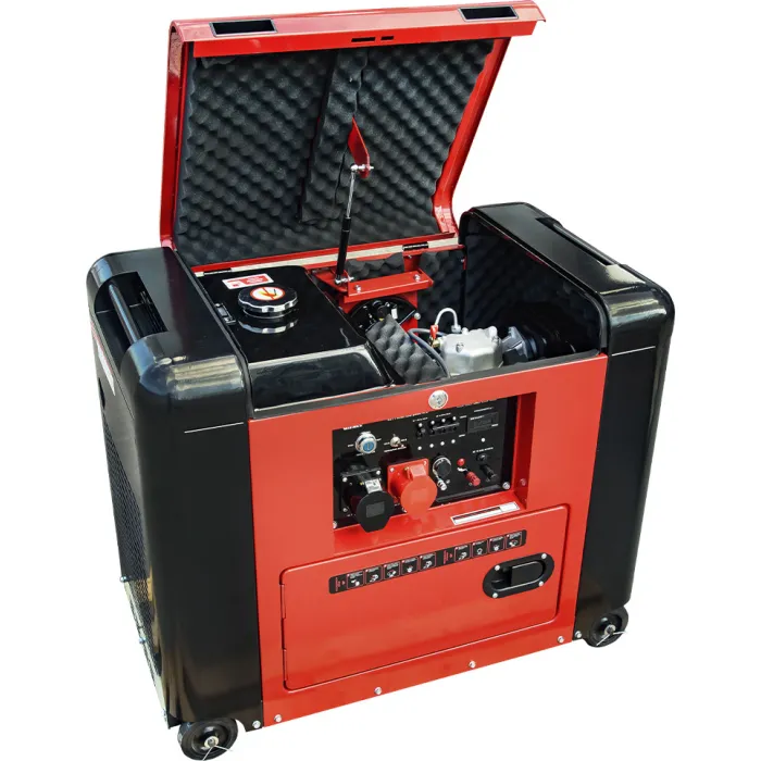 Генератор дизельний Vitals Master EST 7.0dsat dual power + ATS