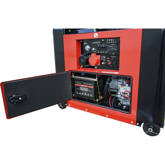 Генератор дизельний Vitals Master EST 7.0dsat dual power + ATS