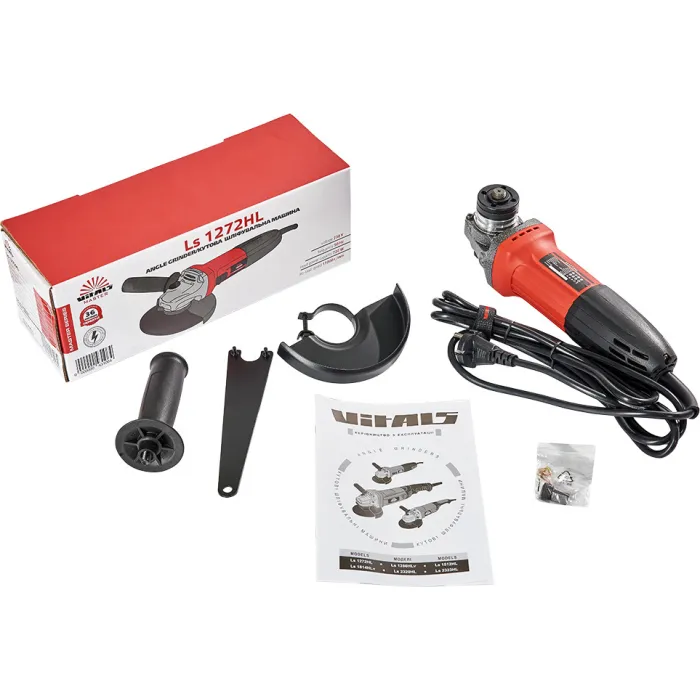 Болгарка кутова шліфувальна Vitals Master Ls 1272HL 43106