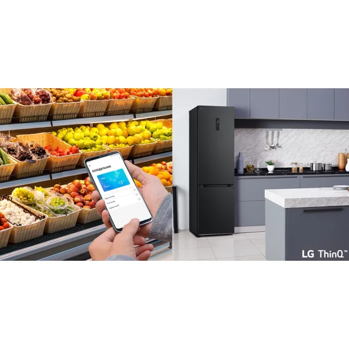 Двокамерний холодильник LG GW–B509FXUW