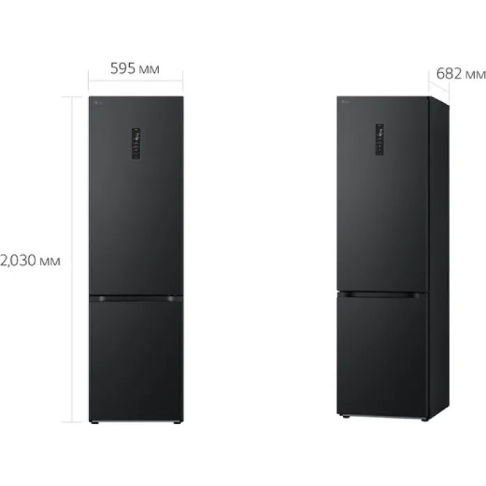 Двокамерний холодильник LG GW–B509FXUW