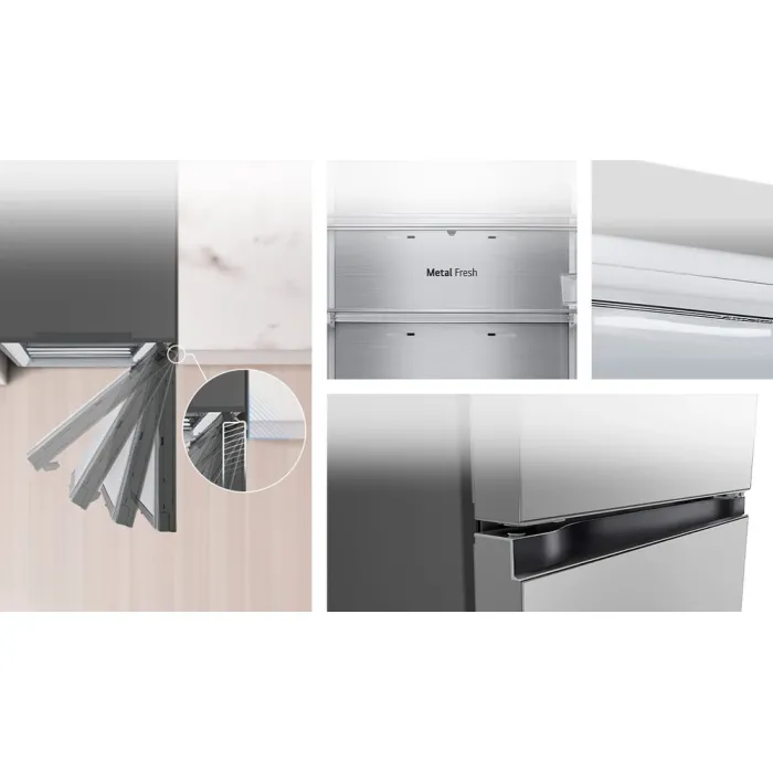 Двокамерний холодильник LG GW-B509FA7W