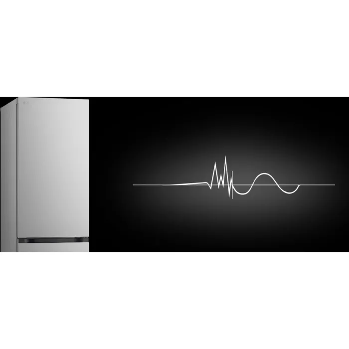 Двокамерний холодильник LG GW-B459FNLW