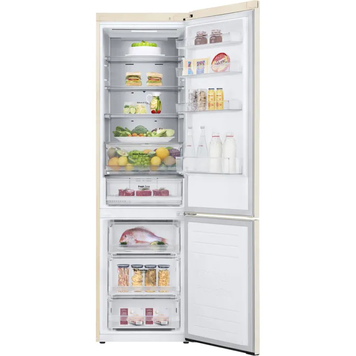 Двокамерний холодильник LG GC-B509SESM