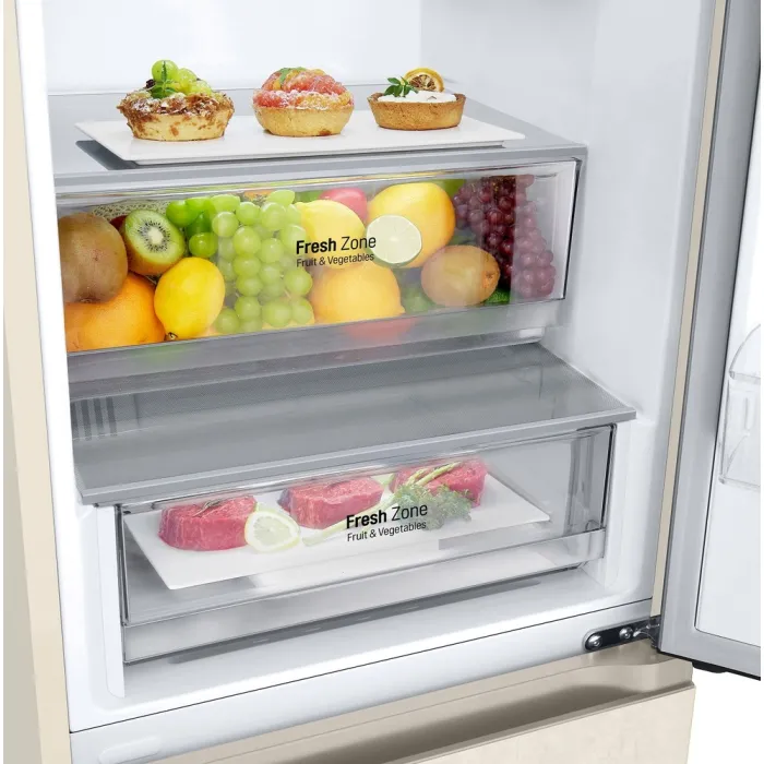 Двокамерний холодильник LG GC-B509FEMW
