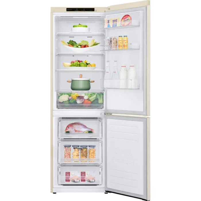 Двокамерний холодильник LG GC-B459SECL