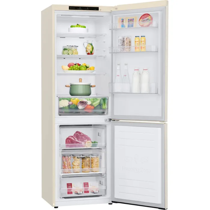 Двокамерний холодильник LG GC-B459SECL