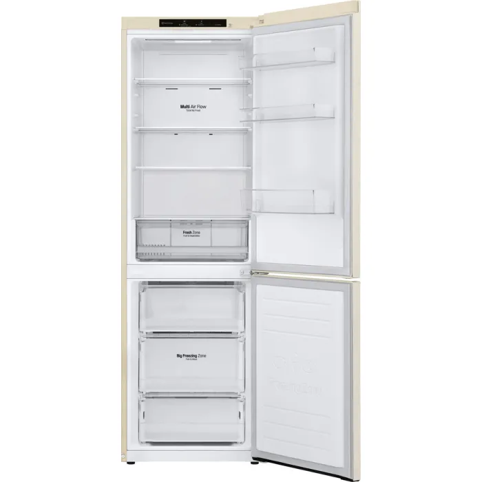 Двокамерний холодильник LG GC-B459SECL