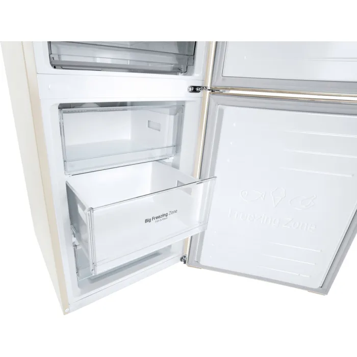 Двокамерний холодильник LG GC-B459SECL