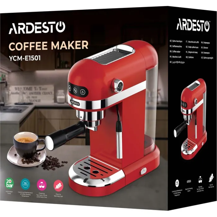 Кавоварка ріжкова Ardesto YCM-E1501 Espresso