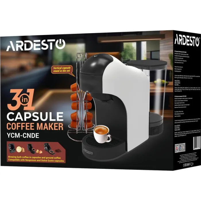 Кавоварка капсульна Ardesto YCM-CNDE