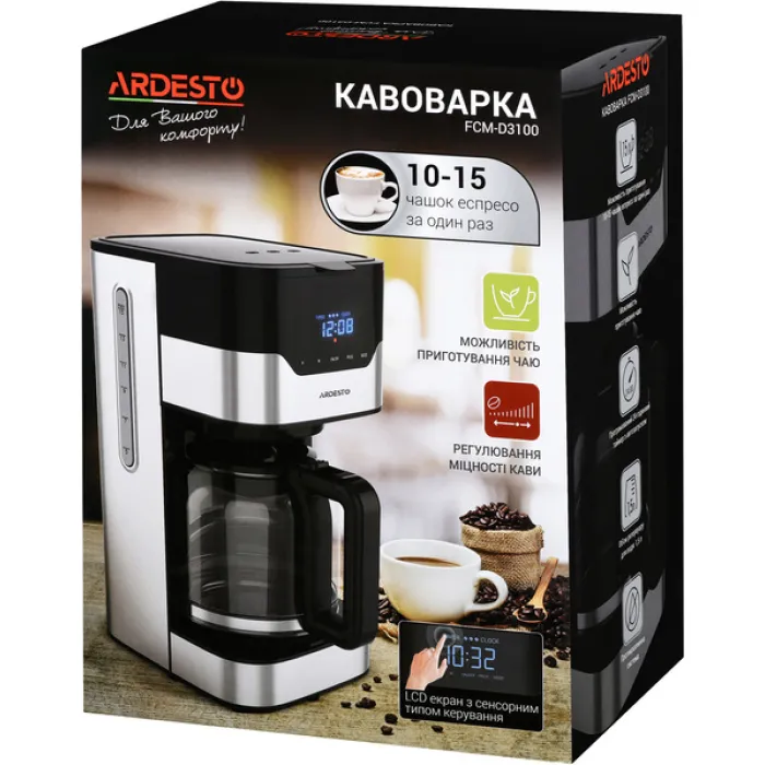 Кавоварка крапельна Ardesto FCM-D3100