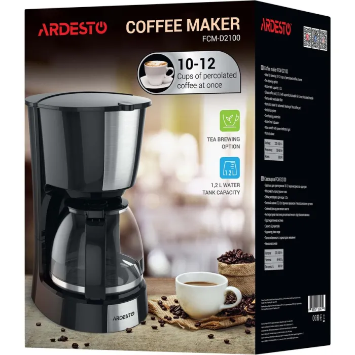 Кавоварка крапельна ARDESTO FCM-D2100