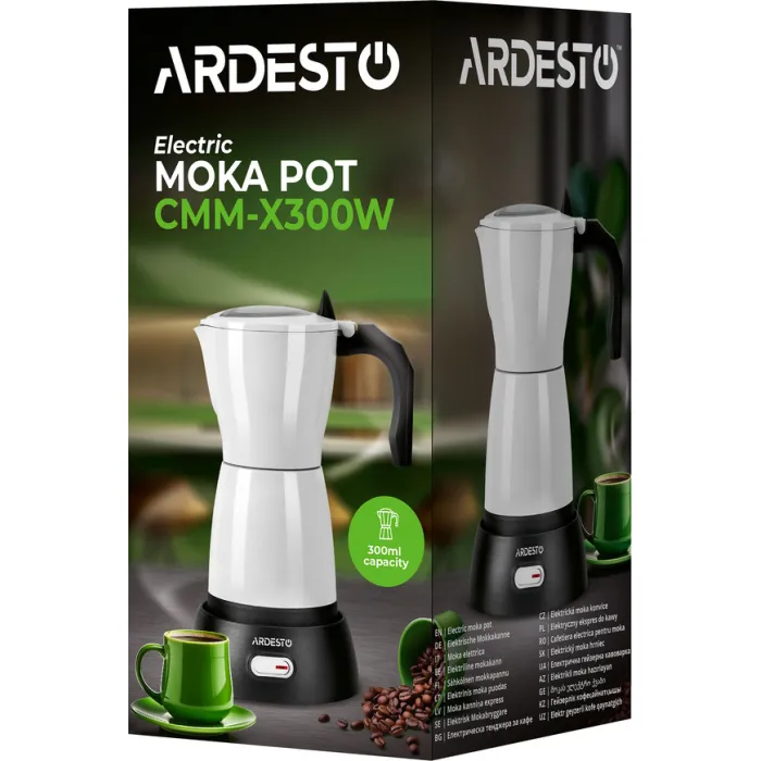 Гейзерна кавоварка Ardesto CMM-X300W
