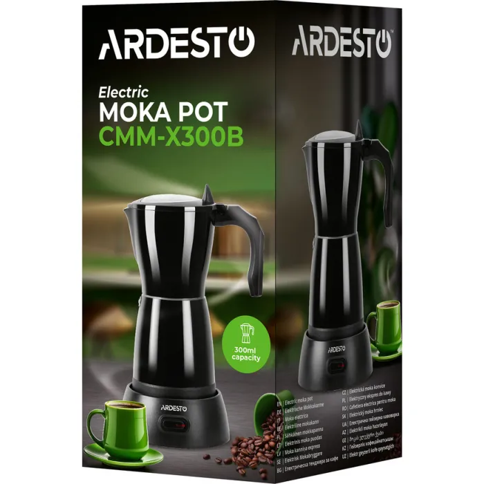 Гейзерна кавоварка Ardesto CMM-X300B