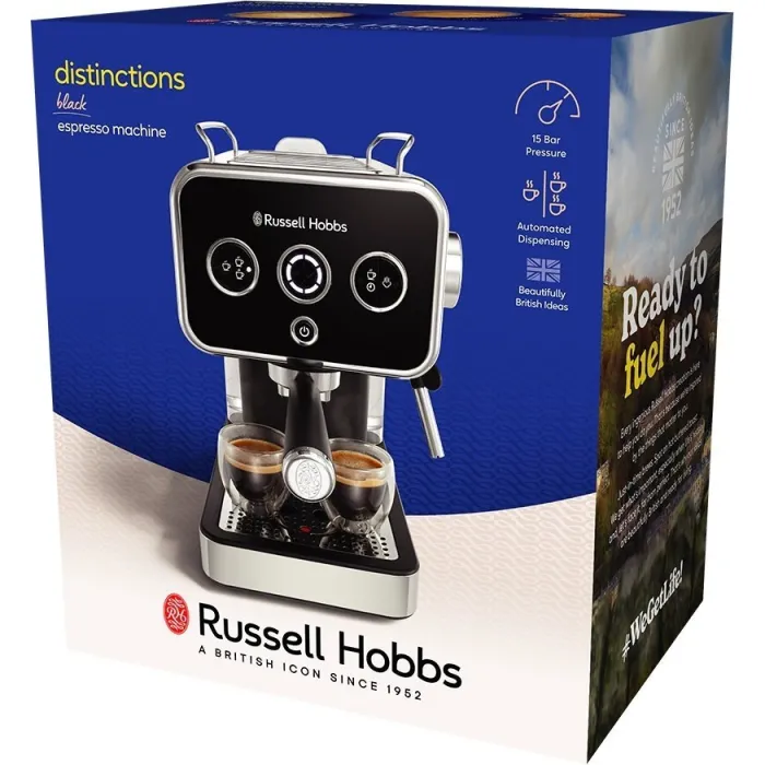 Кофеварка рожкова Russell Hobbs Distinctions Black 26450-56