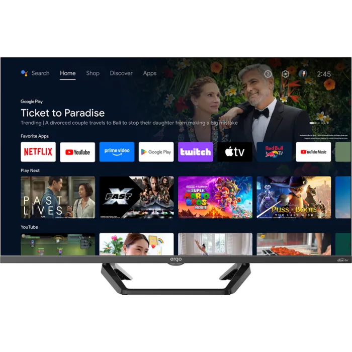 Телевізор Ergo QLED 32'' 32JFQ7500