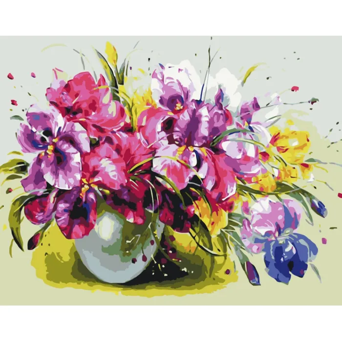 Картина за номерами Барвисті іриси Art Craft 13139-AC 40x50 см