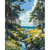 Картина за номерами Тиша природи 11044-AC 40x50 см