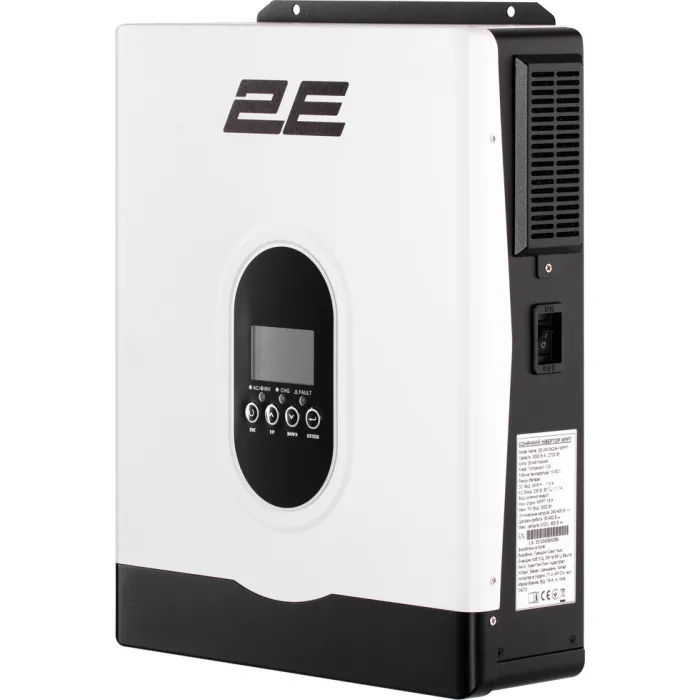 Інвертор сонячний автономний 2E VM-3K24H 3000VA/2700W, 24V, Hi-Voltage MPPT